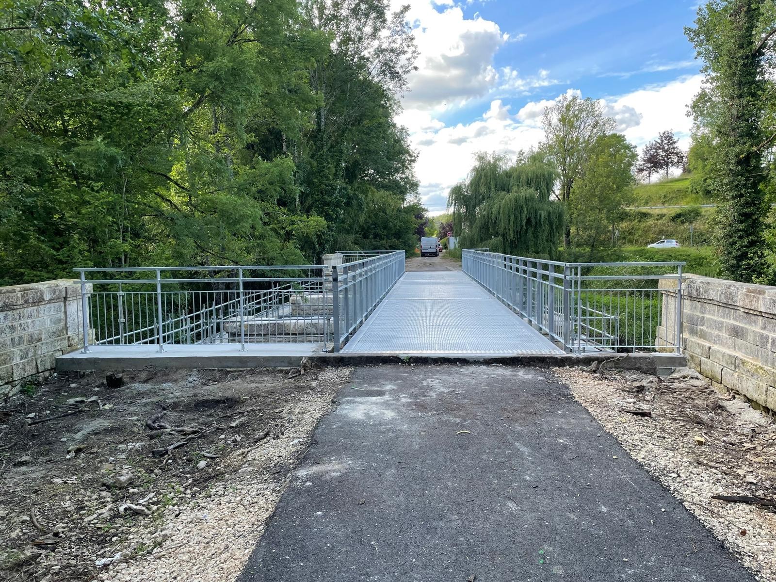 Vue d'ensemble - Passerelle Javerlhac