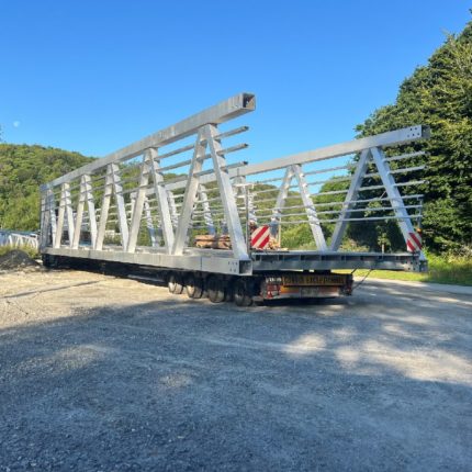 Transport de la passerelle