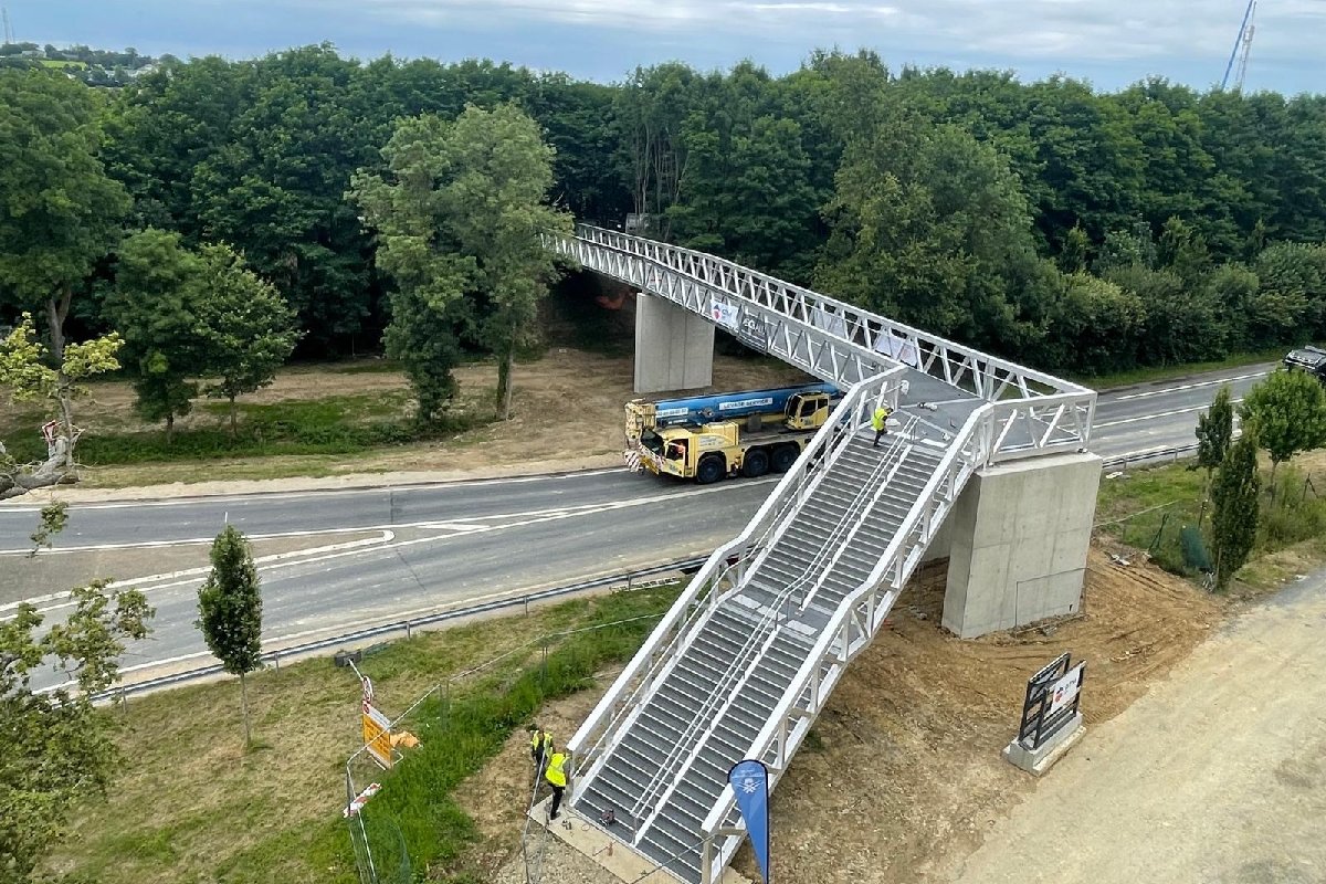 Vue d'ensemble de la passerelle