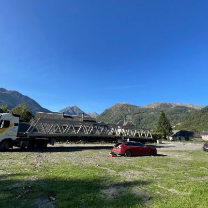 Transport de la passerelle