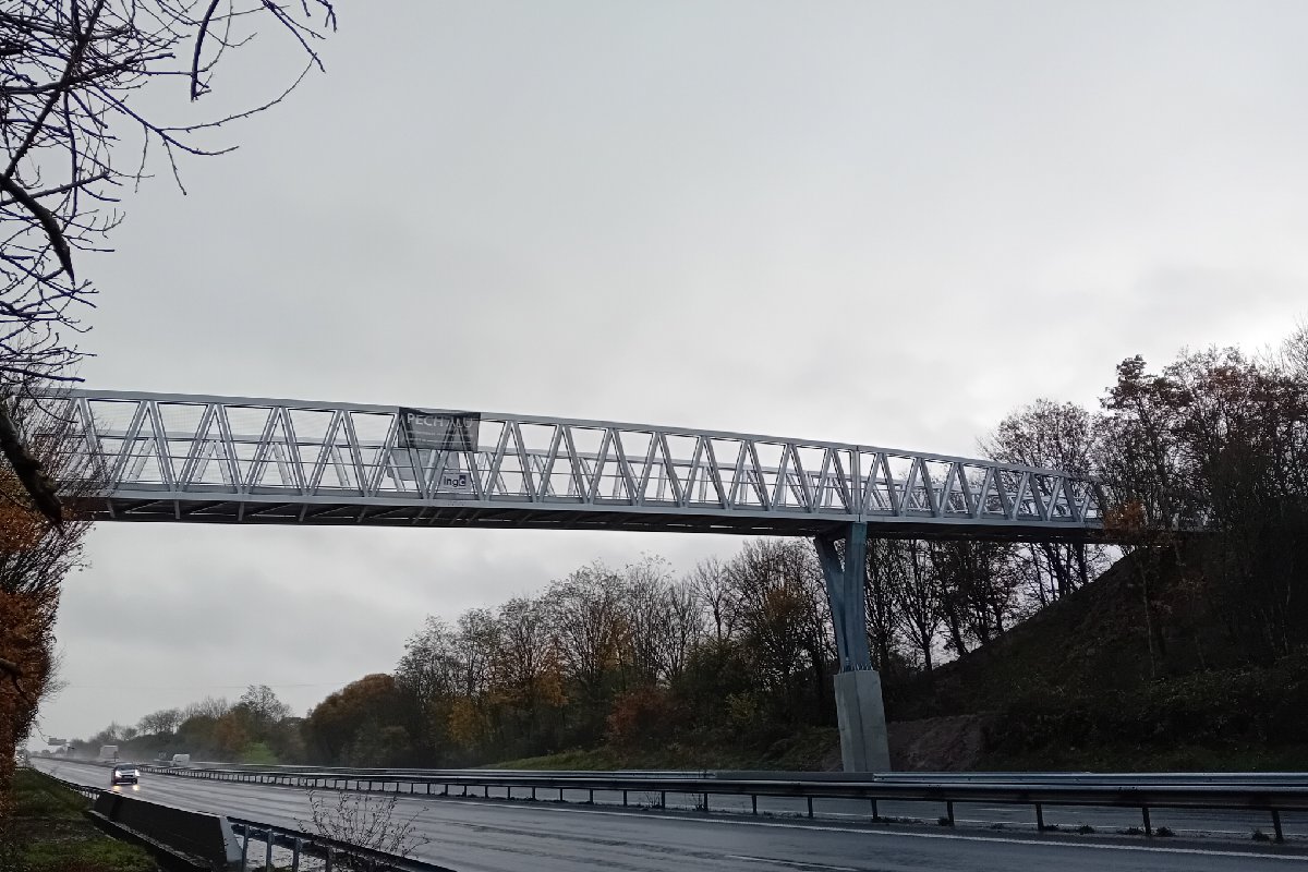 Vue d'ensemble de la passerelle